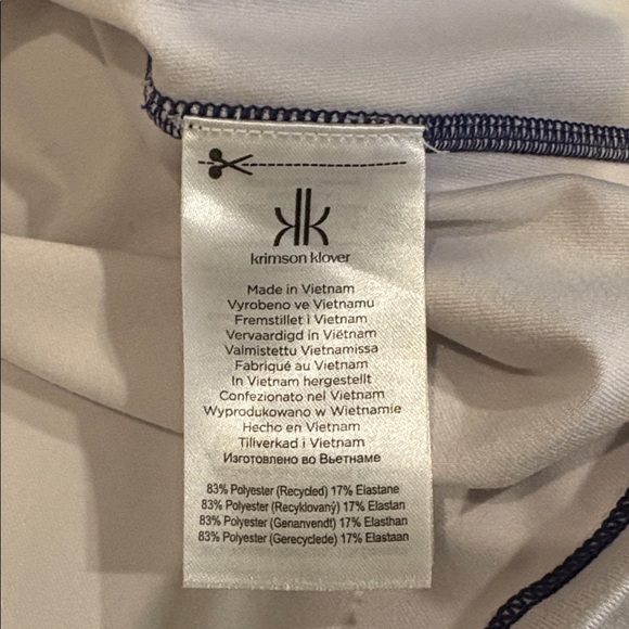 Krimson Klover Bernie Quarter-zip Base Layer Top with Novelty Graphic Size S - Picture 7 of 9